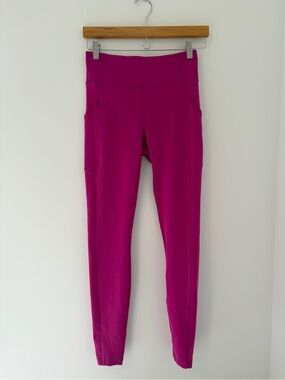Lululemon High-Rise Pocket Leggings - Magenta